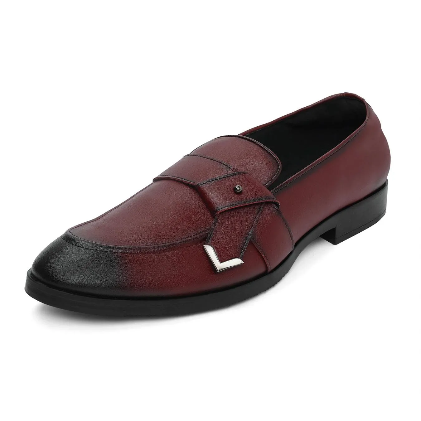 Lumberg - Maroon Side Latch Slip On