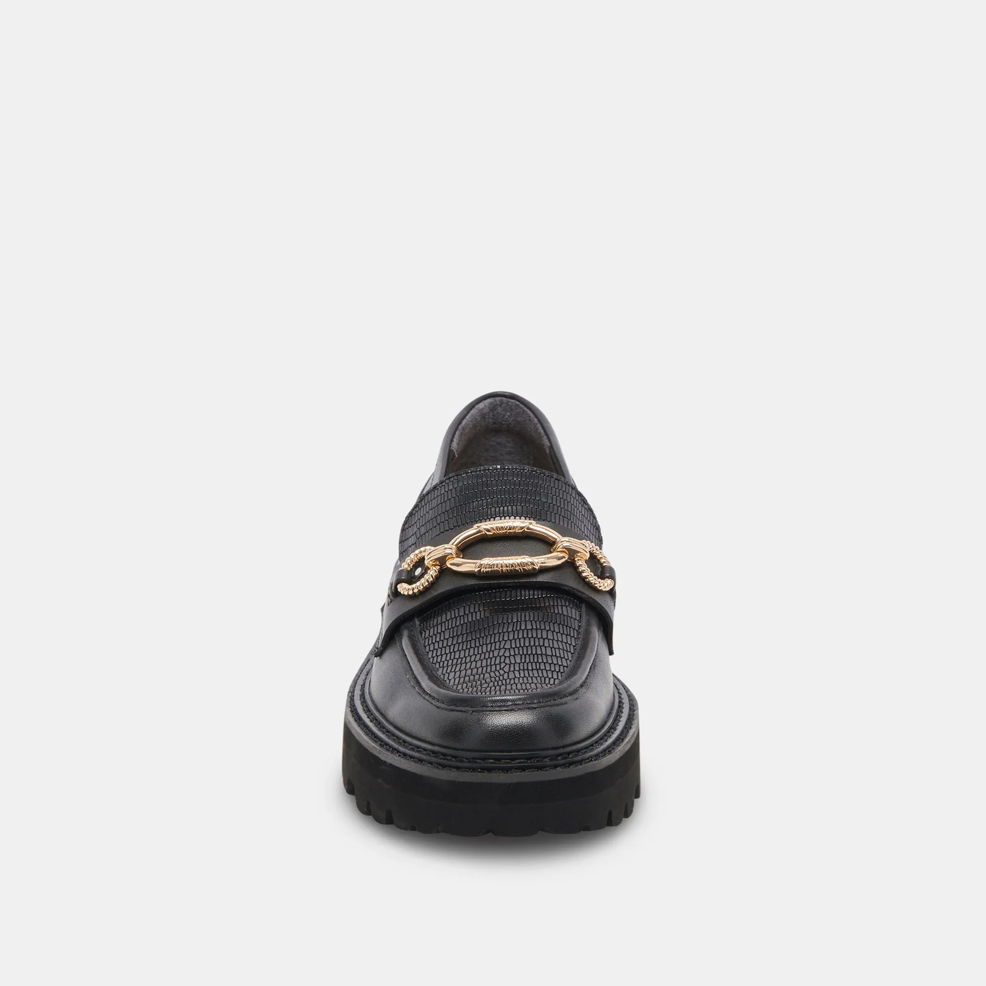 MAMBO LOAFERS BLACK MULTI LEATHER