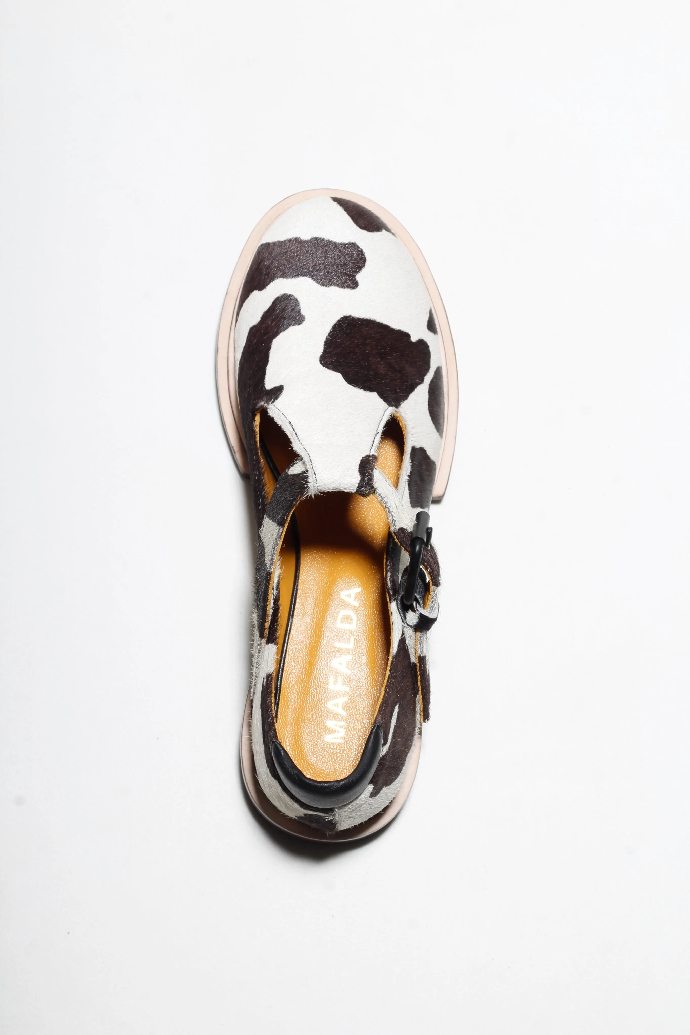 Mary Cow Print Mary-Janes