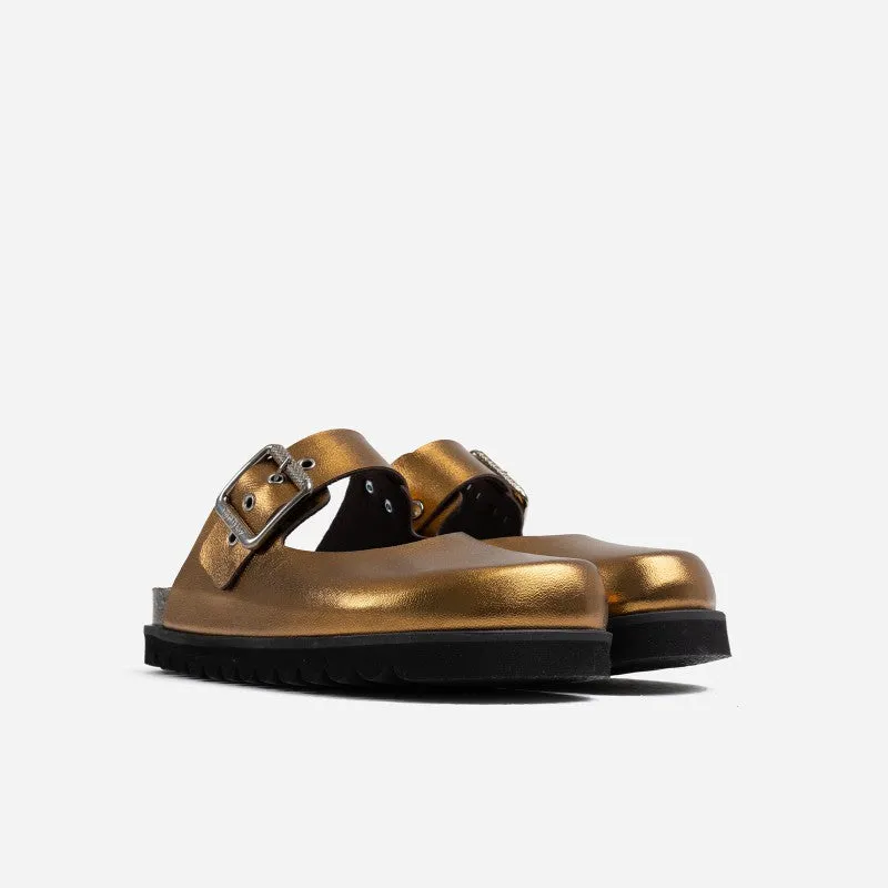 Mary Jane Baylorr Bronze Chunky Sandals