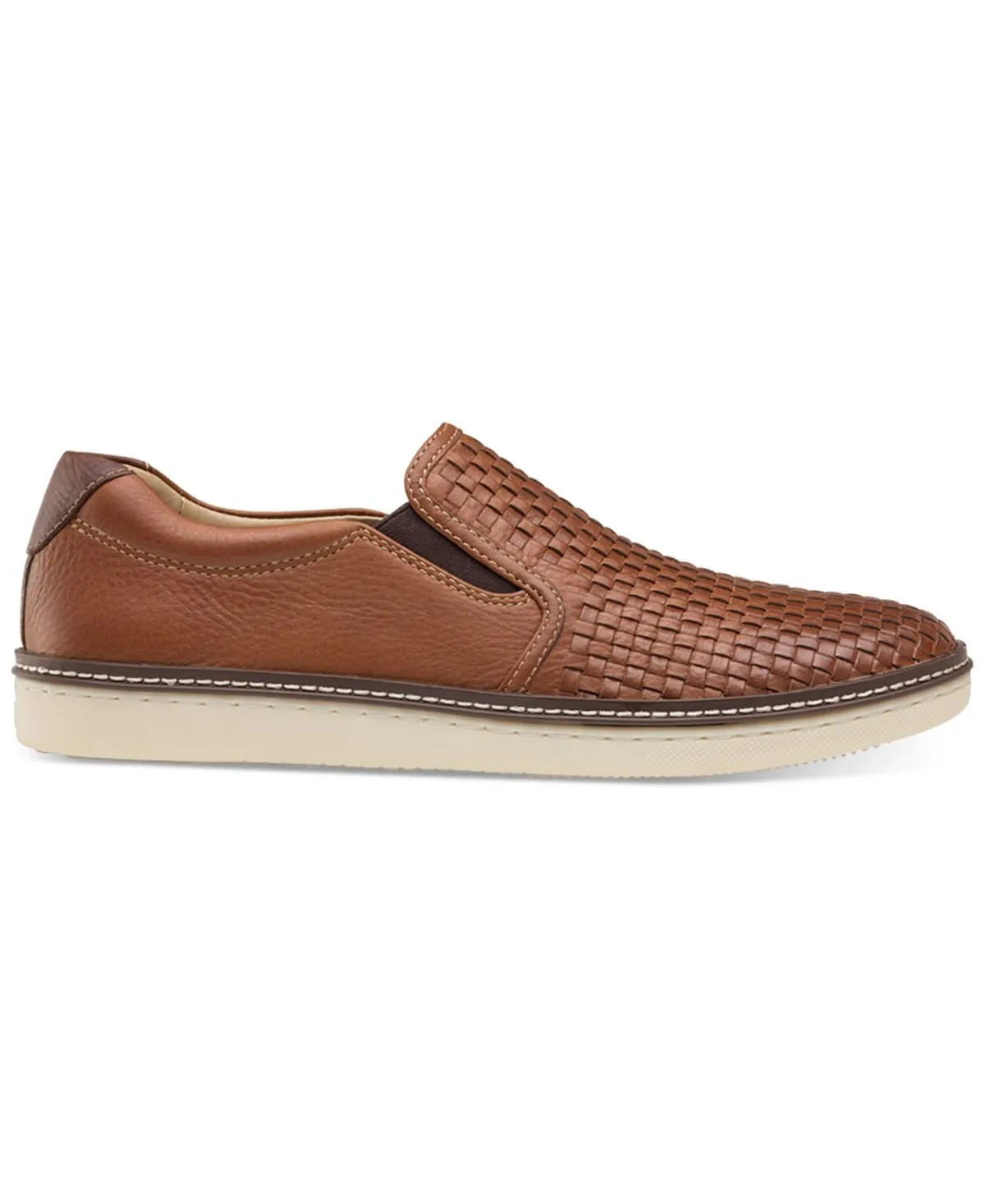 Mcguffey Johnston & Murphy Men's Woven Laceless Loafers