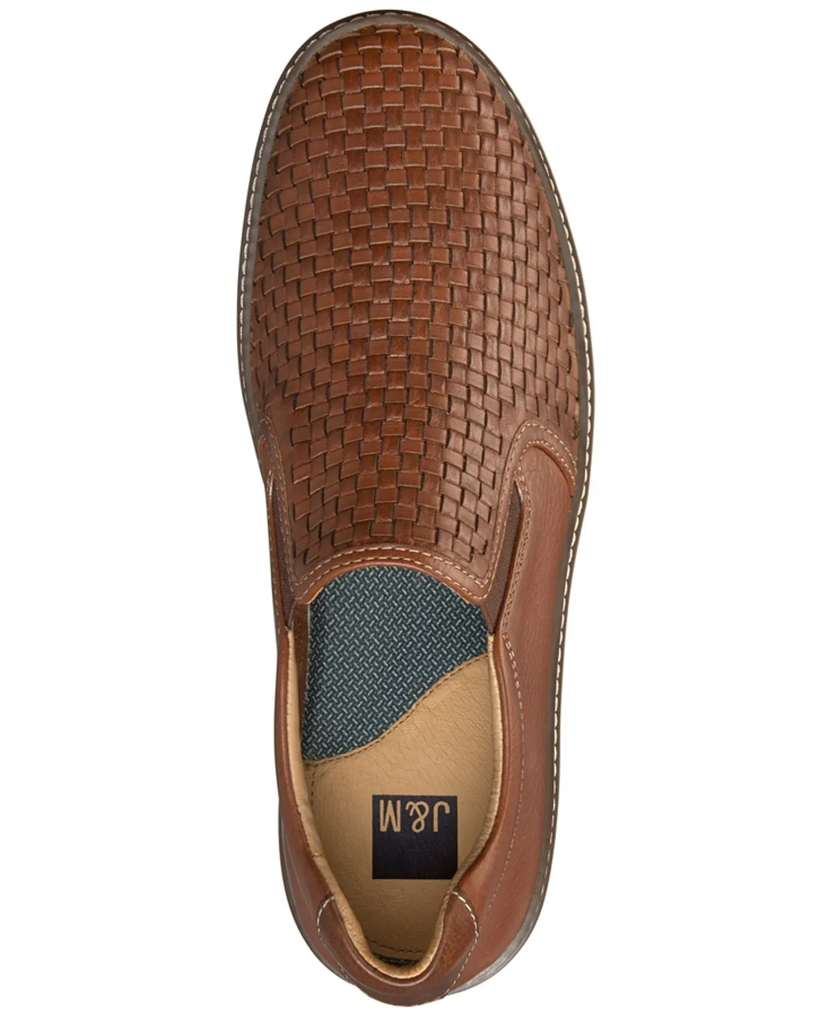 Mcguffey Johnston & Murphy Men's Woven Laceless Loafers