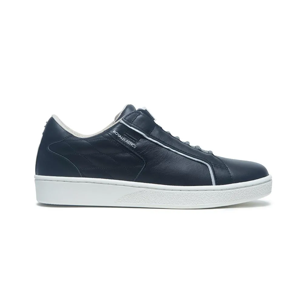 Men's Adelaide Lux Black Leather Sneakers 02713-998