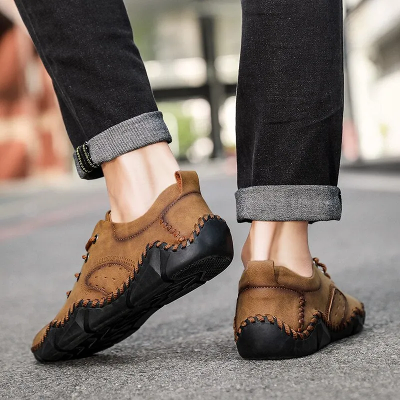 Men's Handmade Soft Leather Casual Shoes