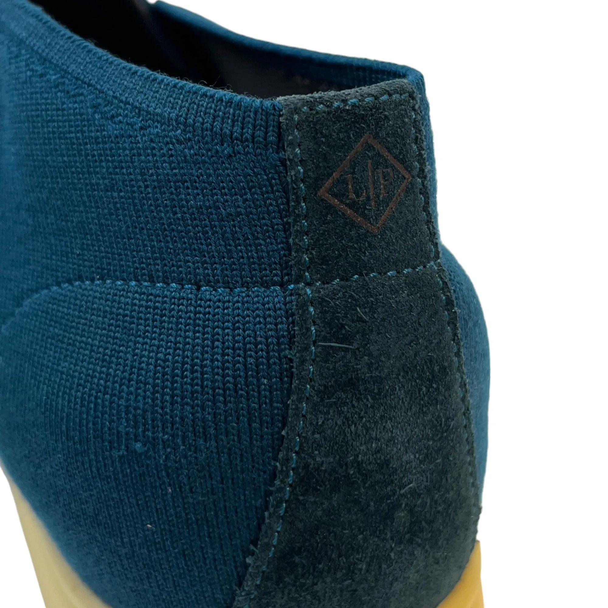 Men's Open Knitted Walk Loafers Blue Size EU 39 / UK 5