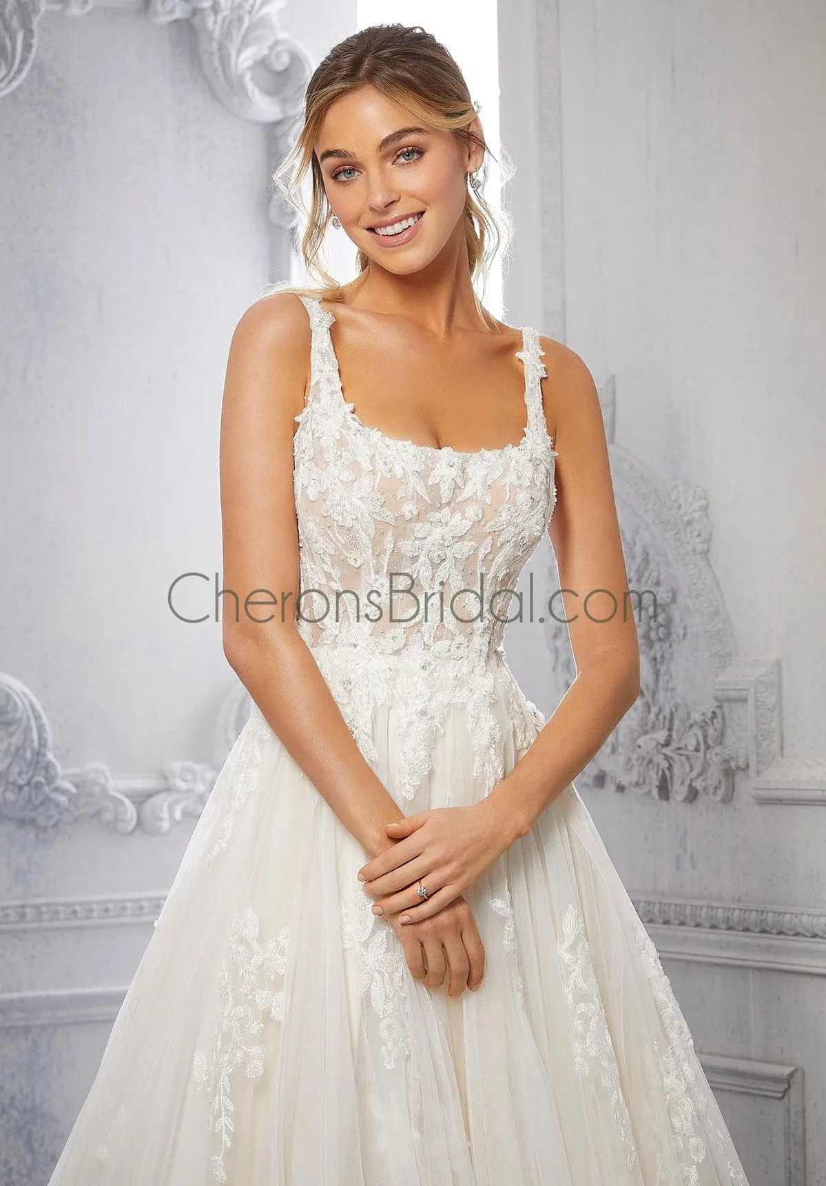 Morilee - 2375 - Charlotte - Cheron's Bridal, Wedding Gown