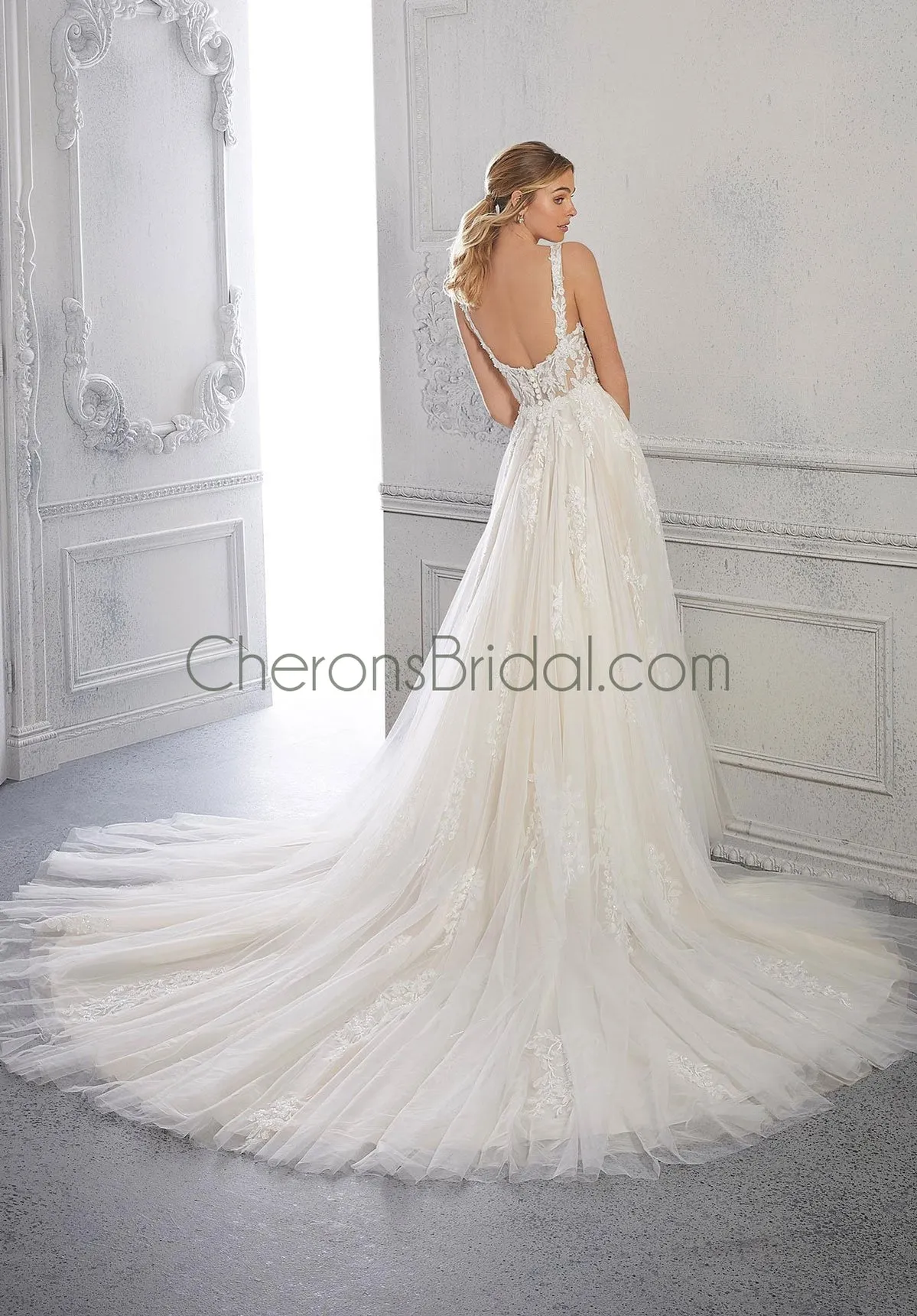 Morilee - 2375 - Charlotte - Cheron's Bridal, Wedding Gown