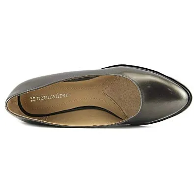 Naturalizer Bengol Closed Toe Loafers, Chrome Smooth (Women)