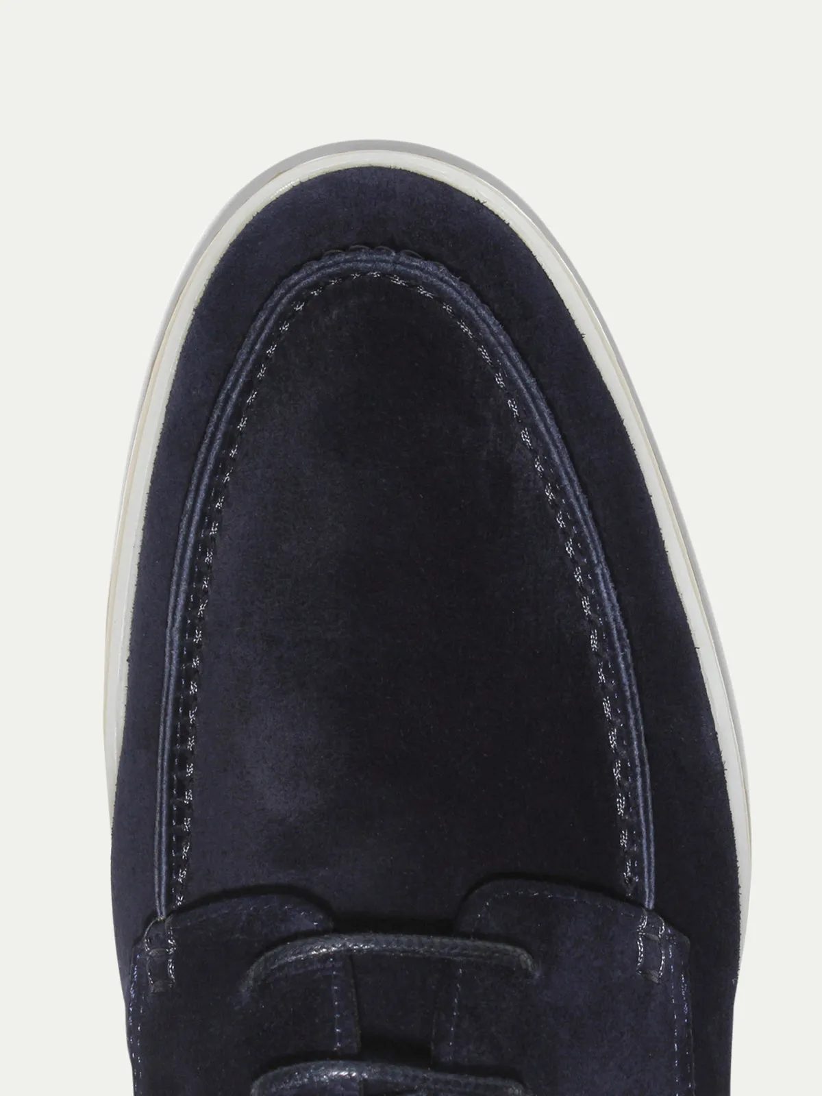 Navy Boat Loafers