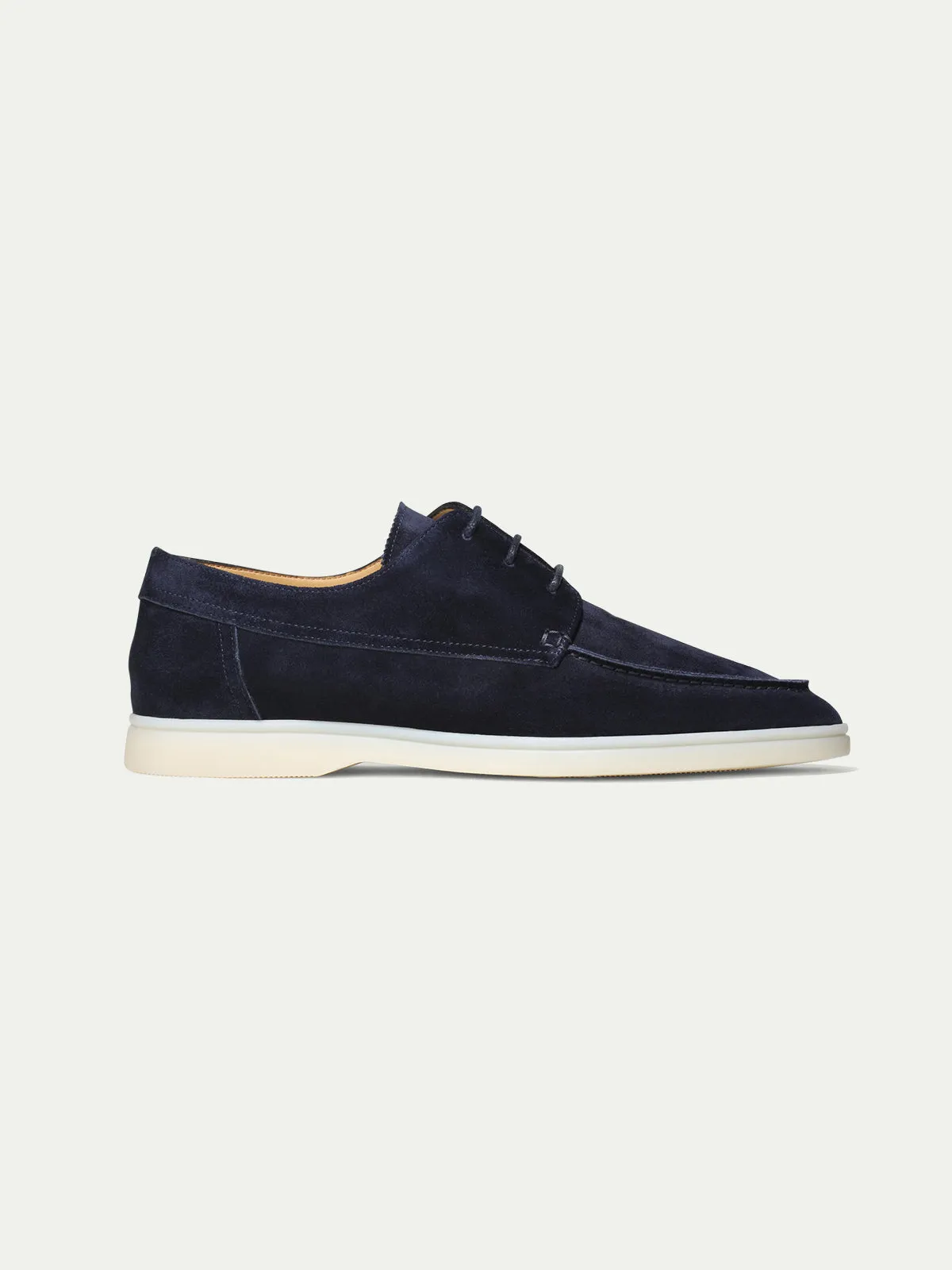 Navy Boat Loafers