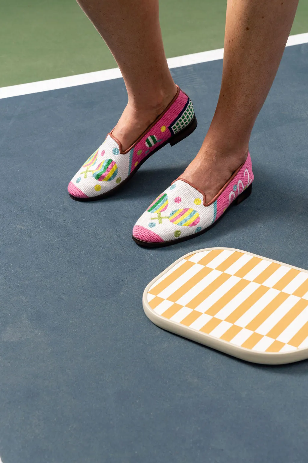 Needlepoint Loafer in Pickleball