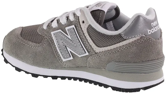 New Balance Trainers Kids 574 Grey White