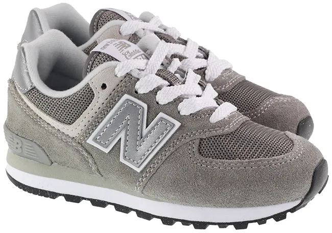 New Balance Trainers Kids 574 Grey White