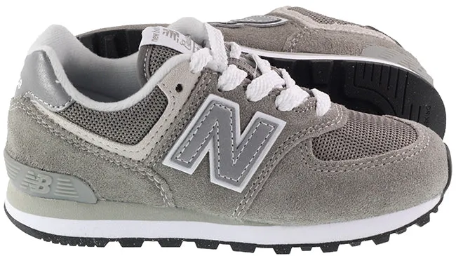 New Balance Trainers Kids 574 Grey White