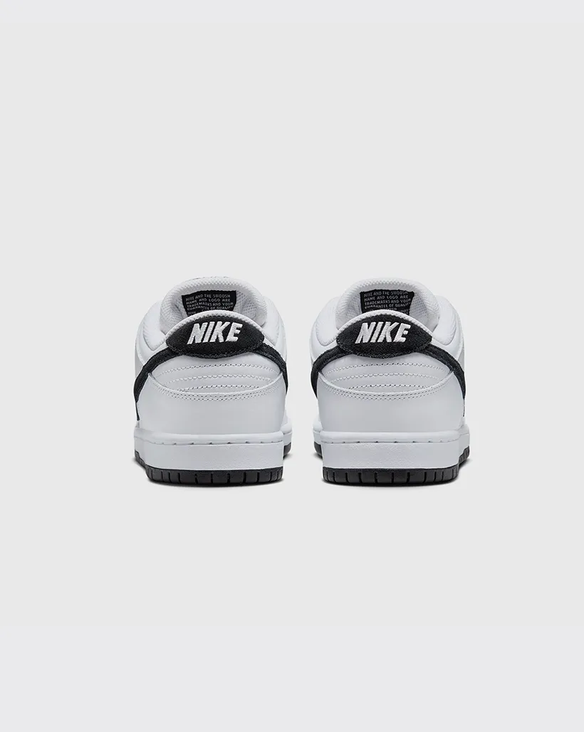 Nike SB Dunk Low Pro Shoe - White/Black/White