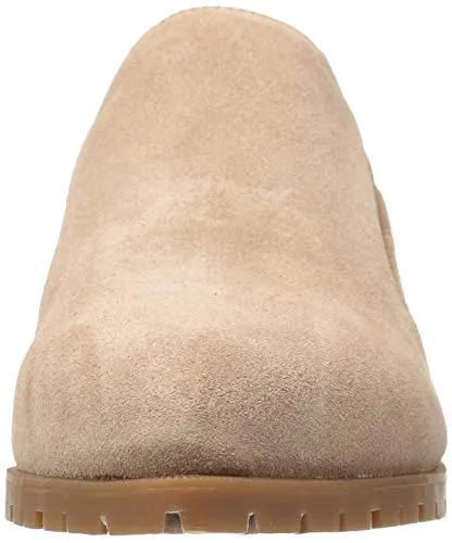 Nine West Lightning Suede Slip-on Loafer, Natural (Women)