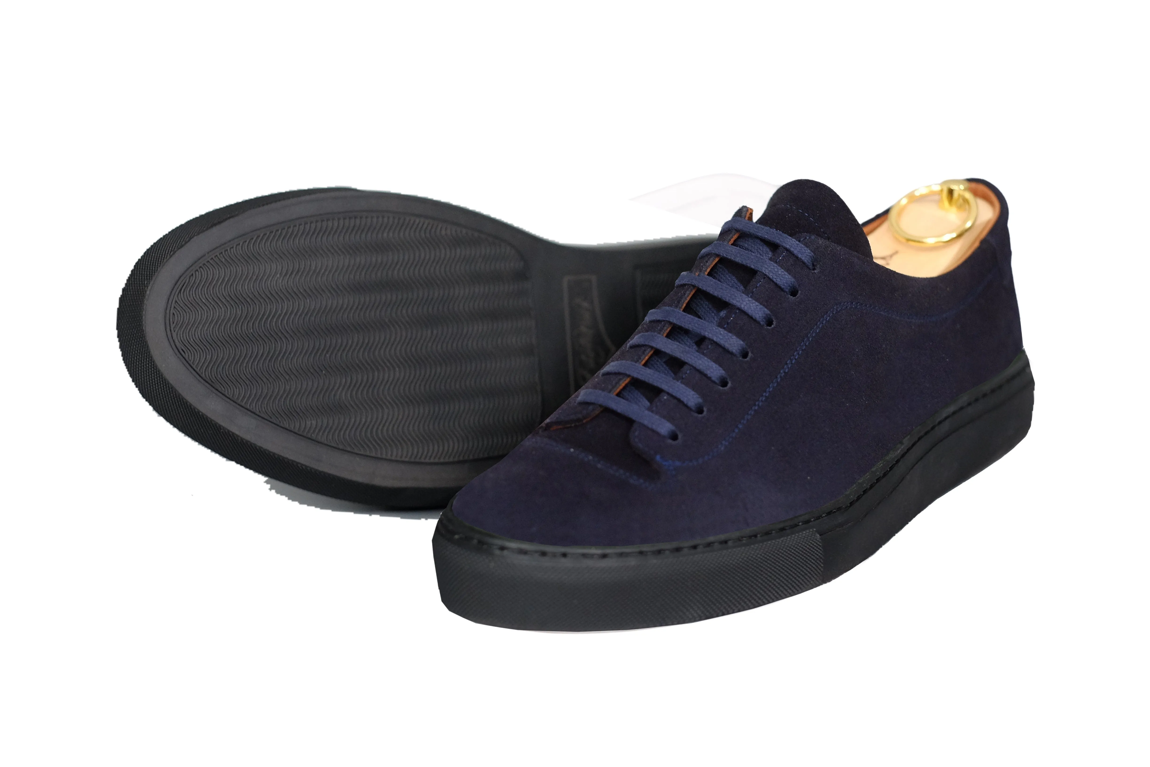 Olympia - MTO - Dark Sapphire Suede / Black Sole