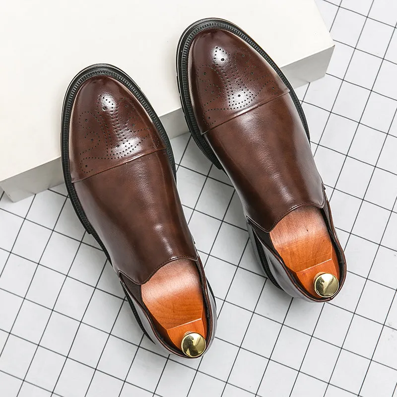 PIETRO GENUINE LEATHER LOAFERS