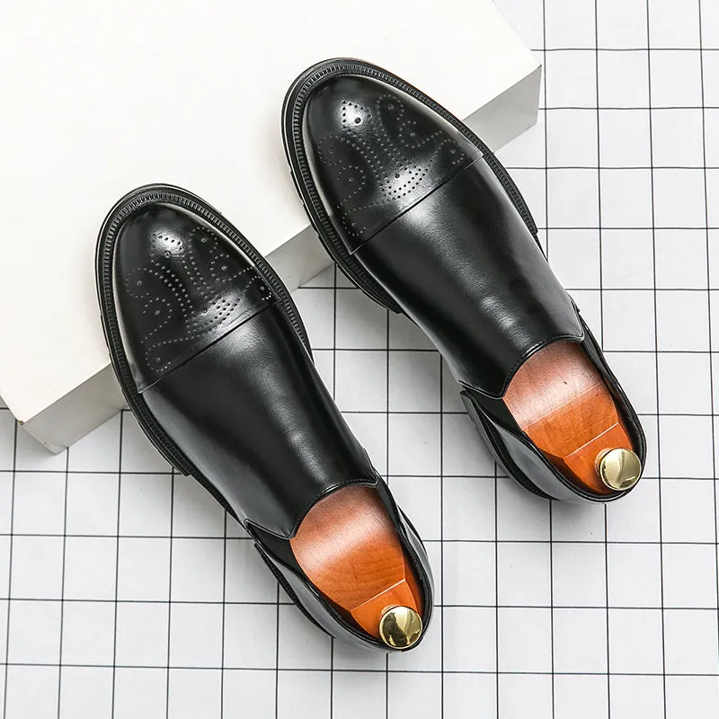 PIETRO GENUINE LEATHER LOAFERS