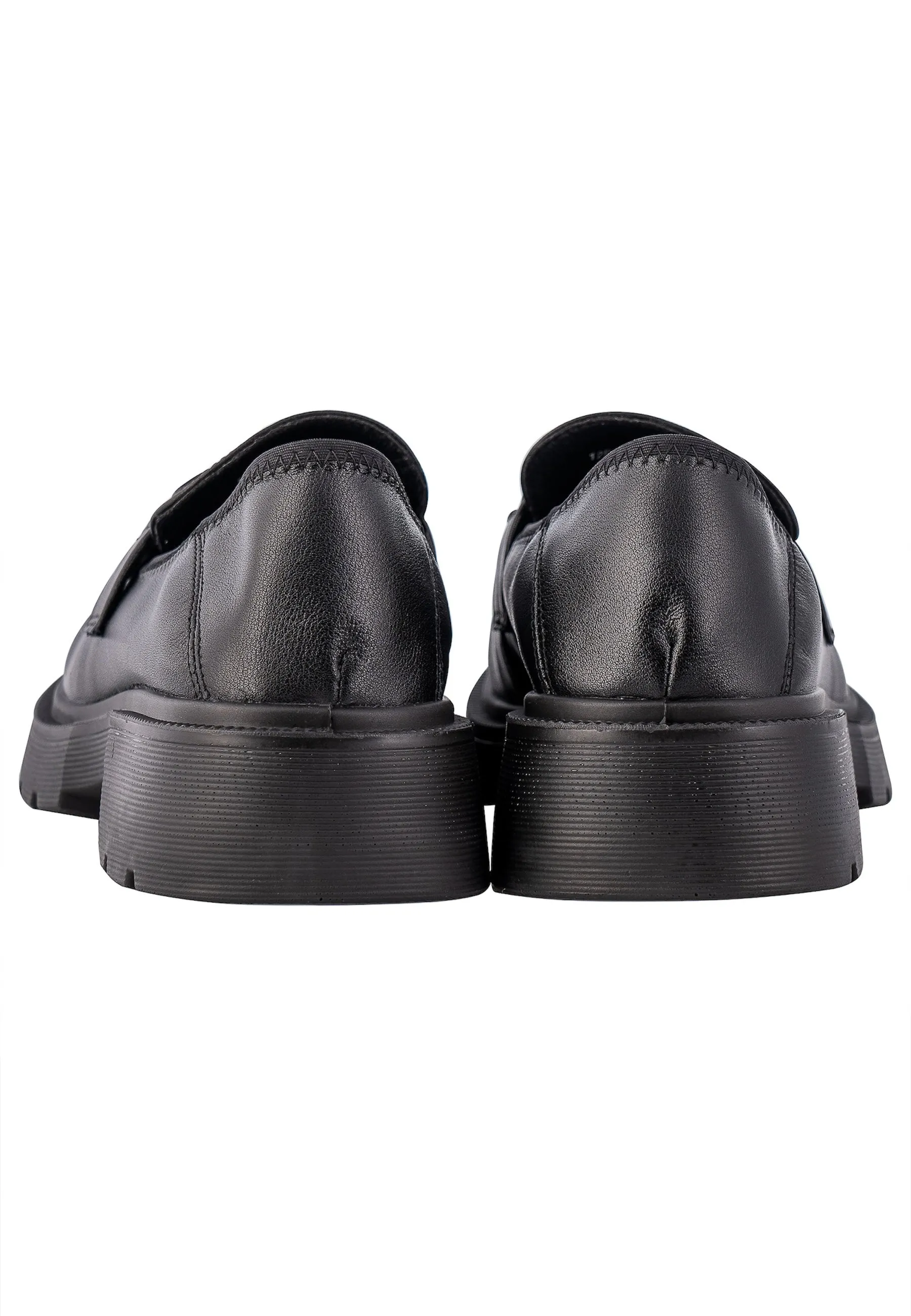 Platform Loafers Juana  - Black