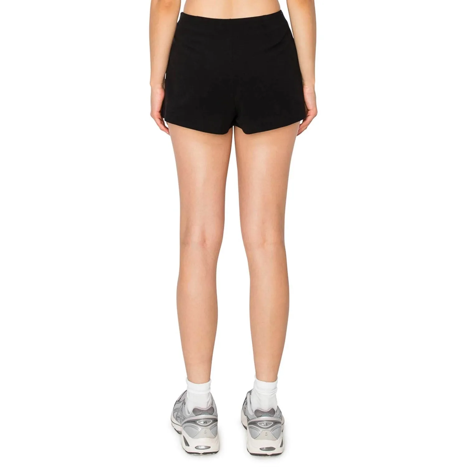 Pleated Mini Skort - Black