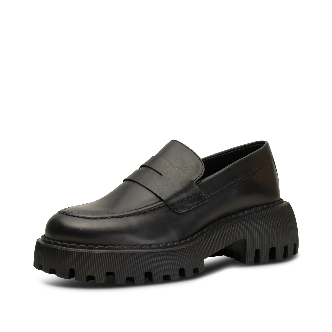 Posey Loafer Leather - BLACK