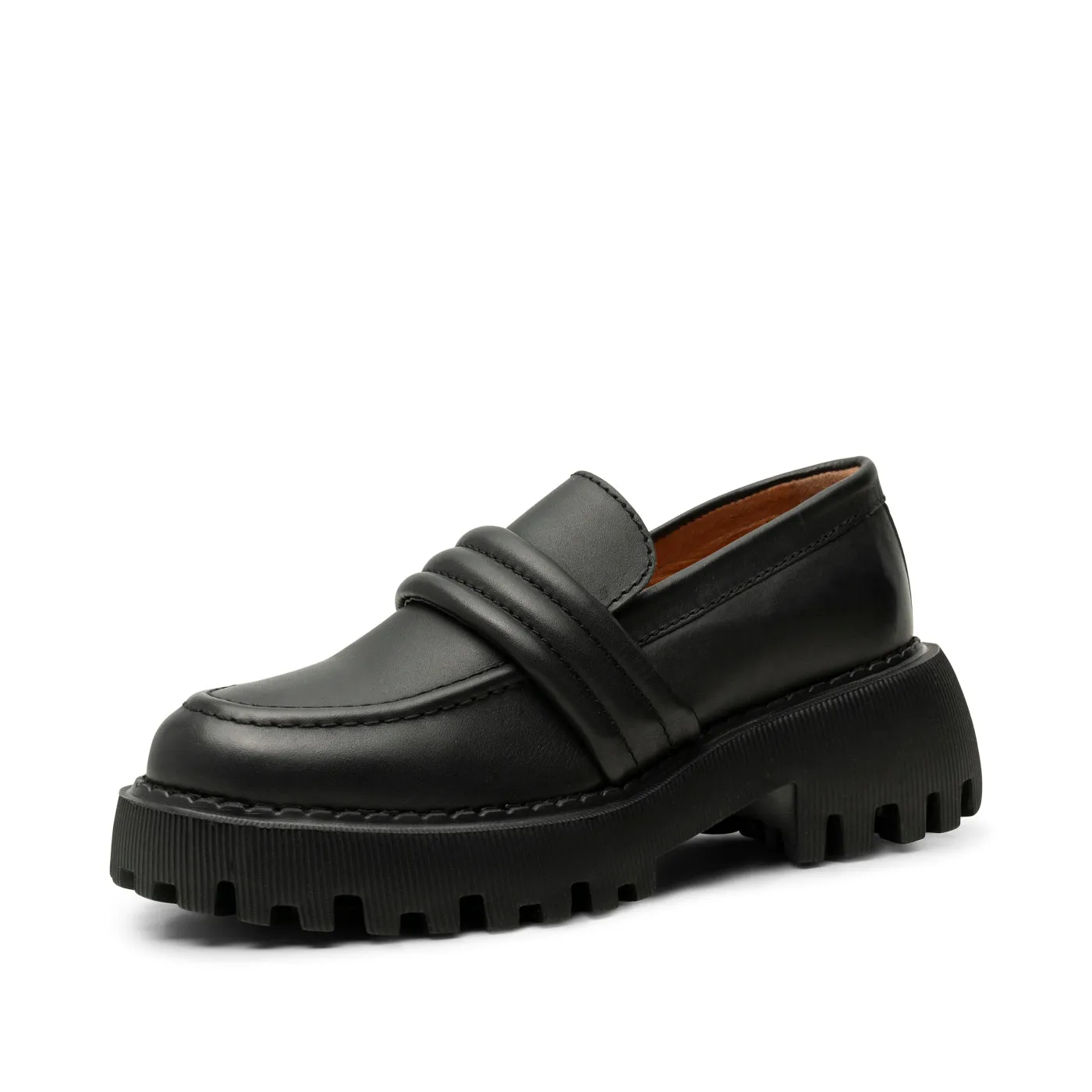 Posey loafer leather - BLACK