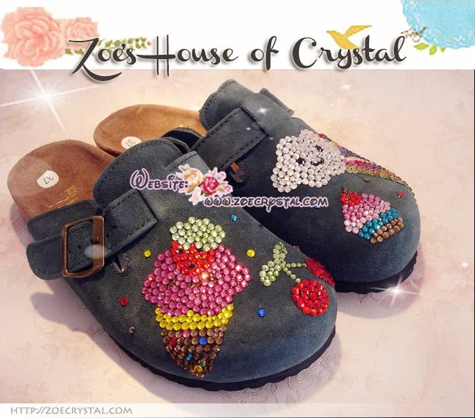 Promtion: 20% off Casual Style Bling and Sparkly Clogs / Sandals with Sweet Style