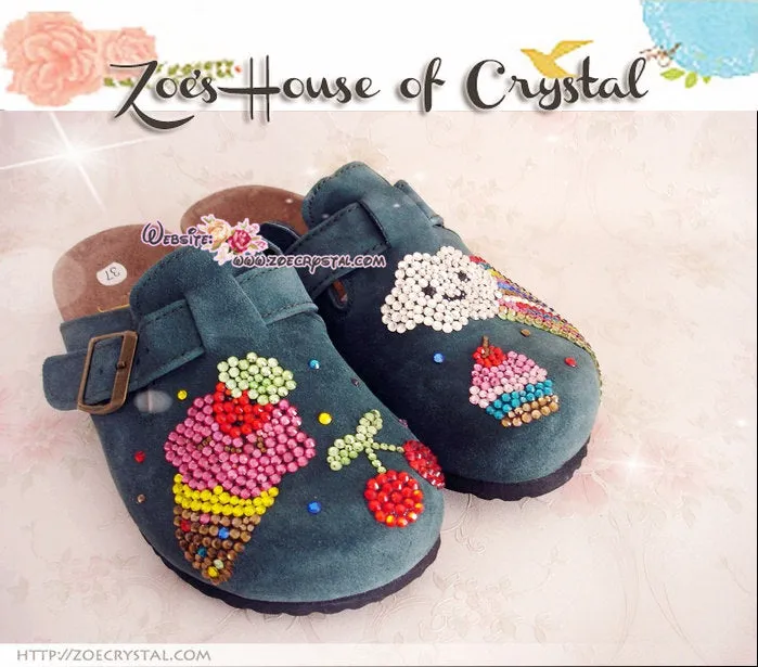 Promtion: 20% off Casual Style Bling and Sparkly Clogs / Sandals with Sweet Style