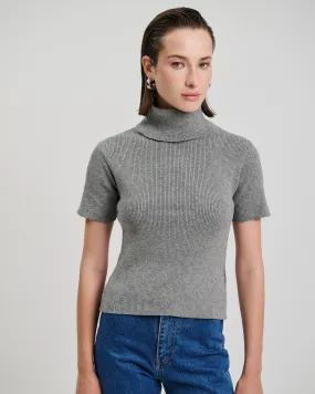 Riley Ribbed Knit Turtleneck