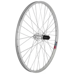 Rr Whl,26X1.5,Sil,Aly,36H Qr,Sw,Sil,135Mm,Hg,8-10S,6B 26'' Alloy Mtb Disc Sw Wheels  Wheels  26''