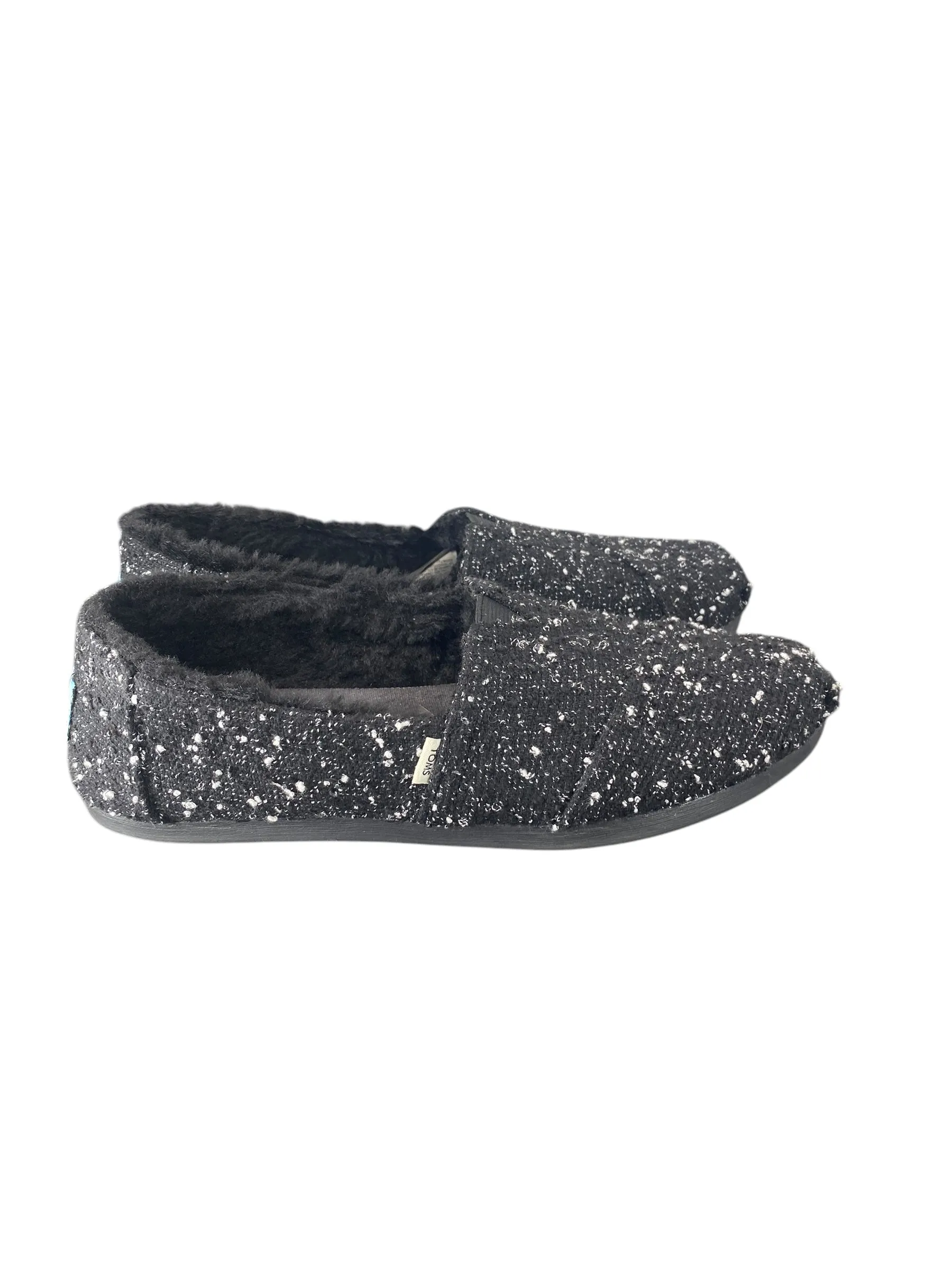 Shoes Flats By Toms In Black, Size: 7.5