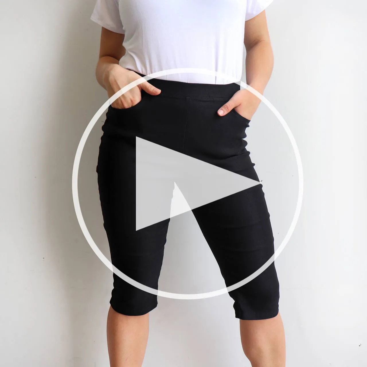 Short Capri Pant - Double Stretch