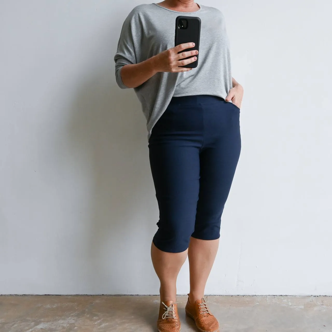 Short Capri Pant - Double Stretch