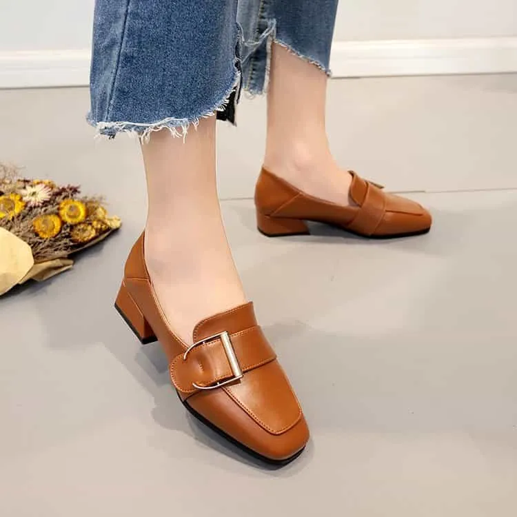 Spring flats single-toe shoes women loafer shoes students spring