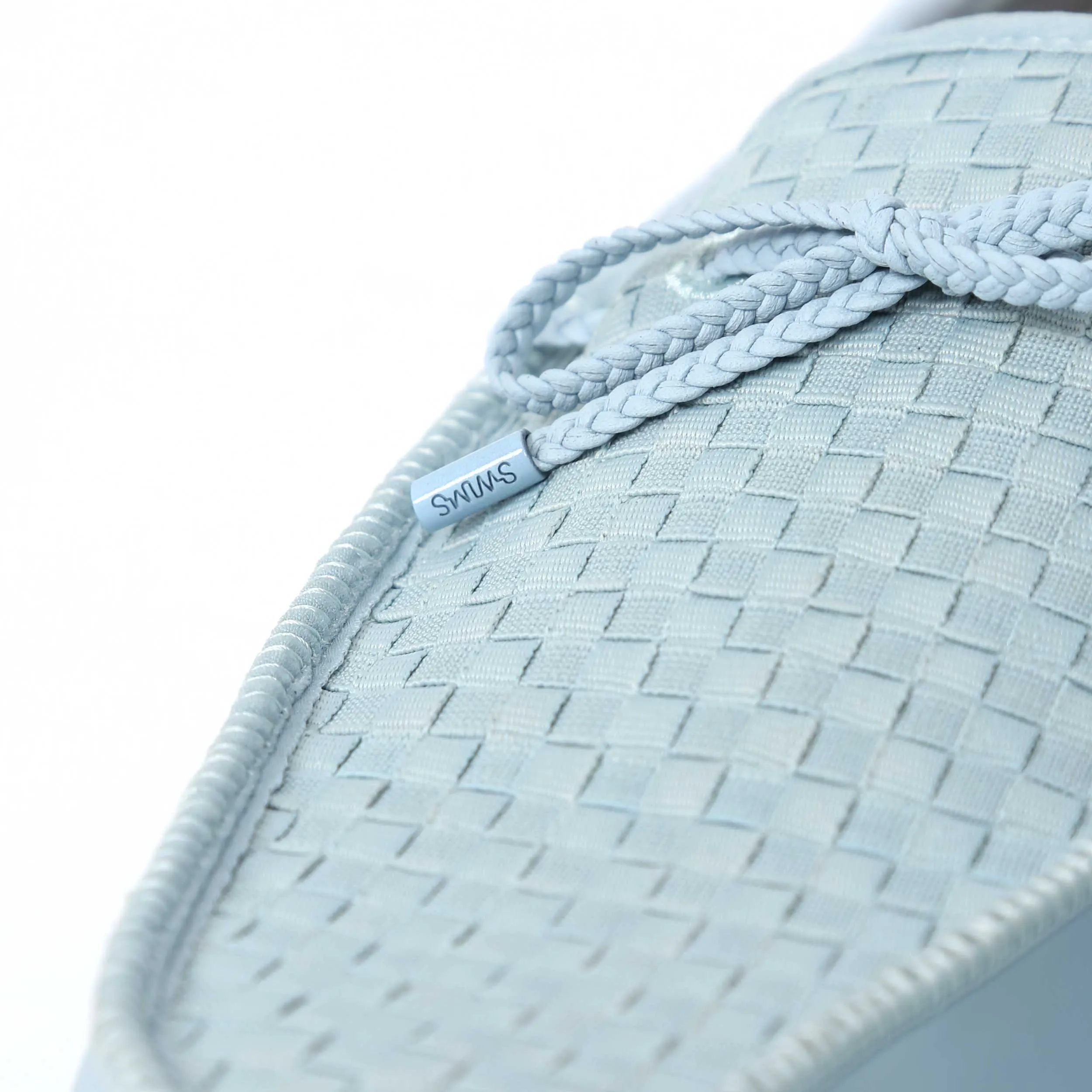 Swims Woven Driver Shoe in Ice Blue