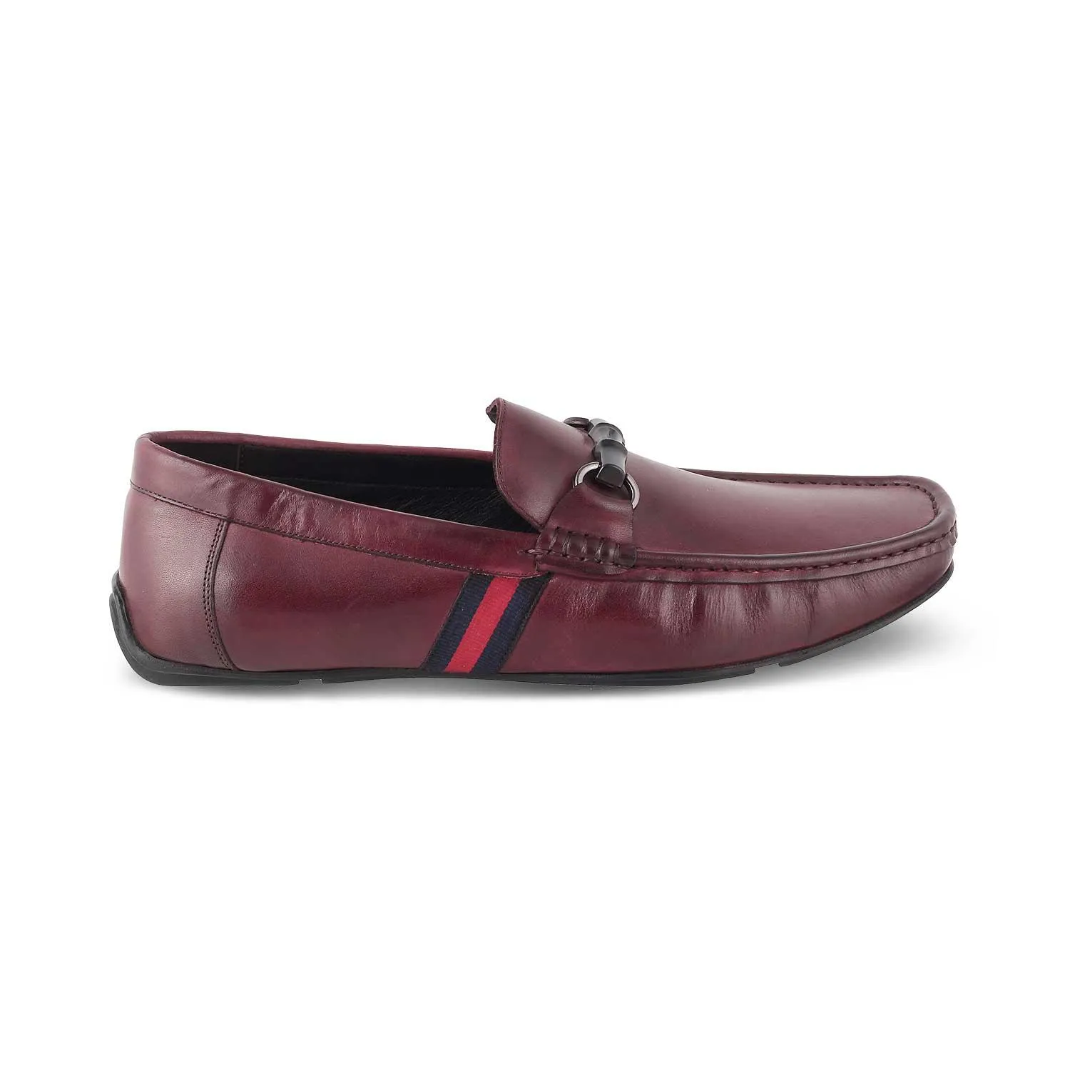 The Monacoa Wine Men's Handcrafted Leather Driving Loafers Tresmode