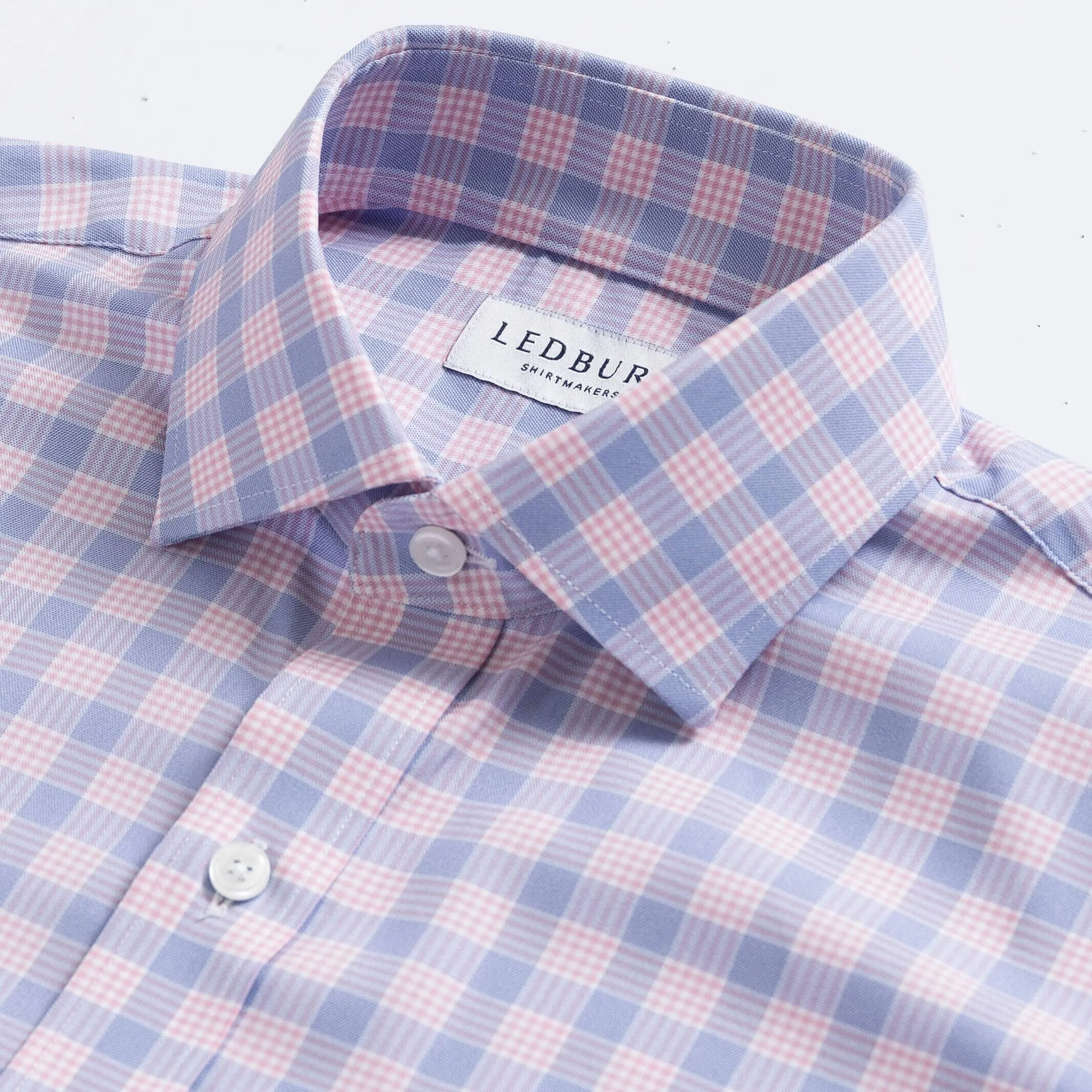 The Pink Swafford Performance Plaid Custom Shirt