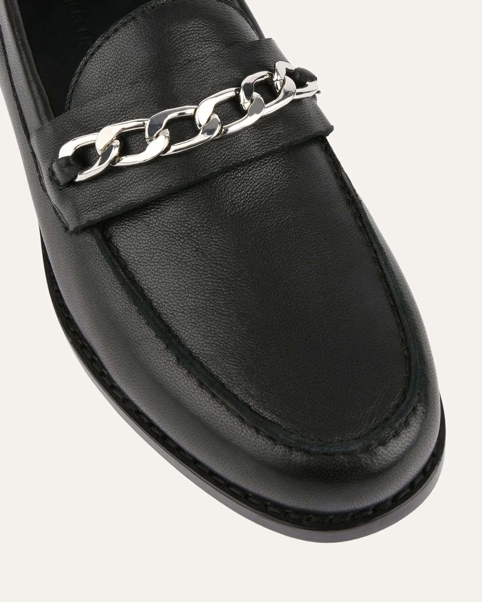 THEA LOAFERS BLACK LEATHER