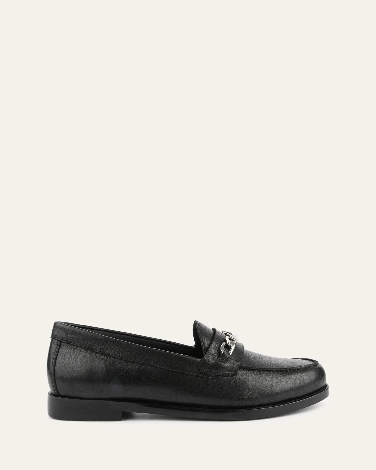 THEA LOAFERS BLACK LEATHER