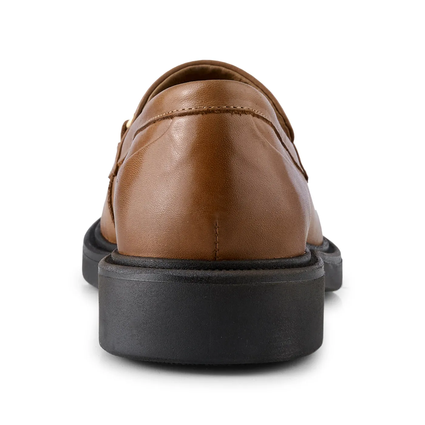 Thyra loafer leather - TAN