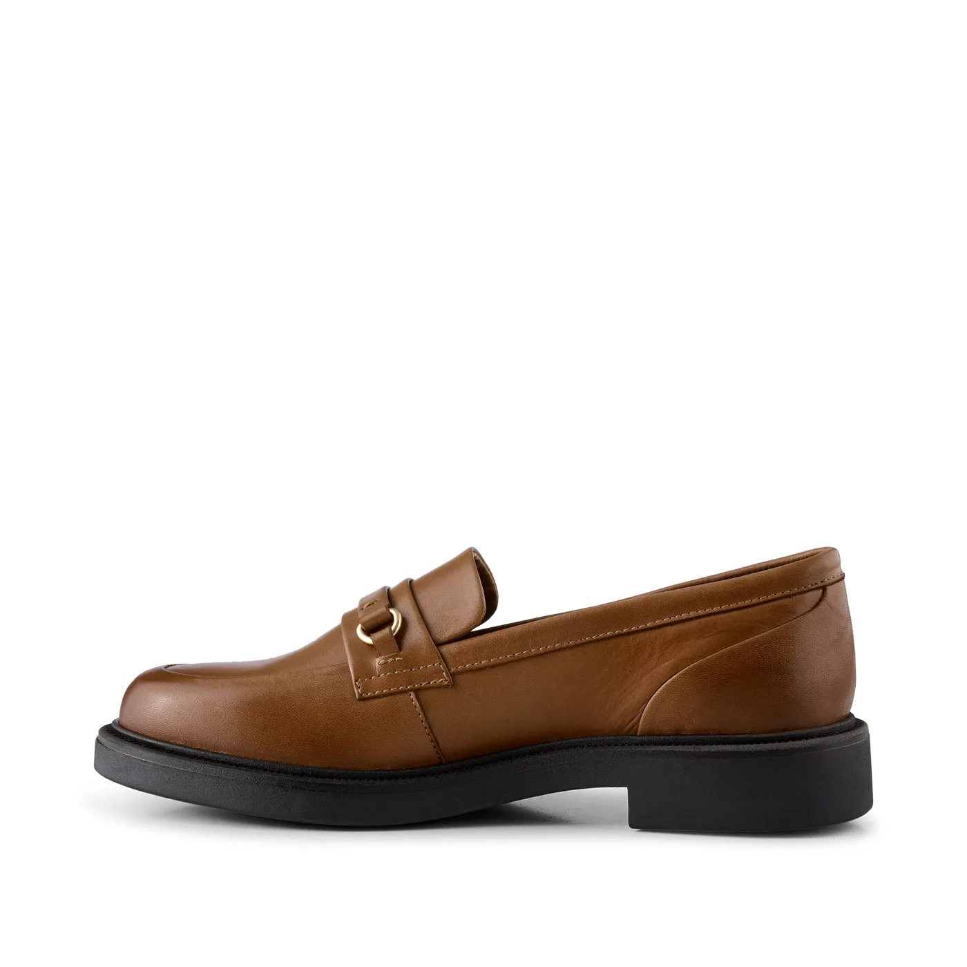 Thyra loafer leather - TAN