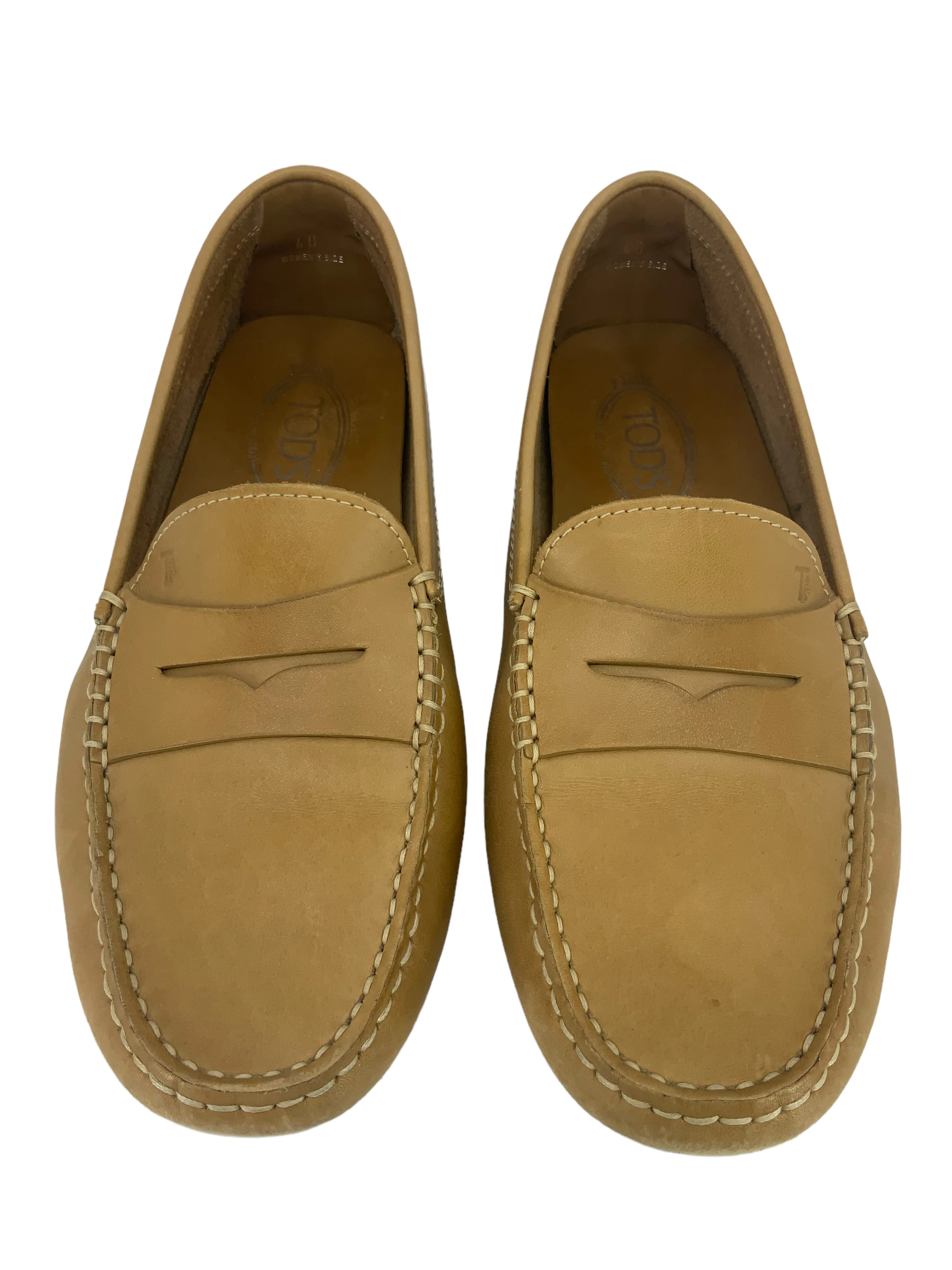 TOD's Gommino Leather Driving Loafers Size 10