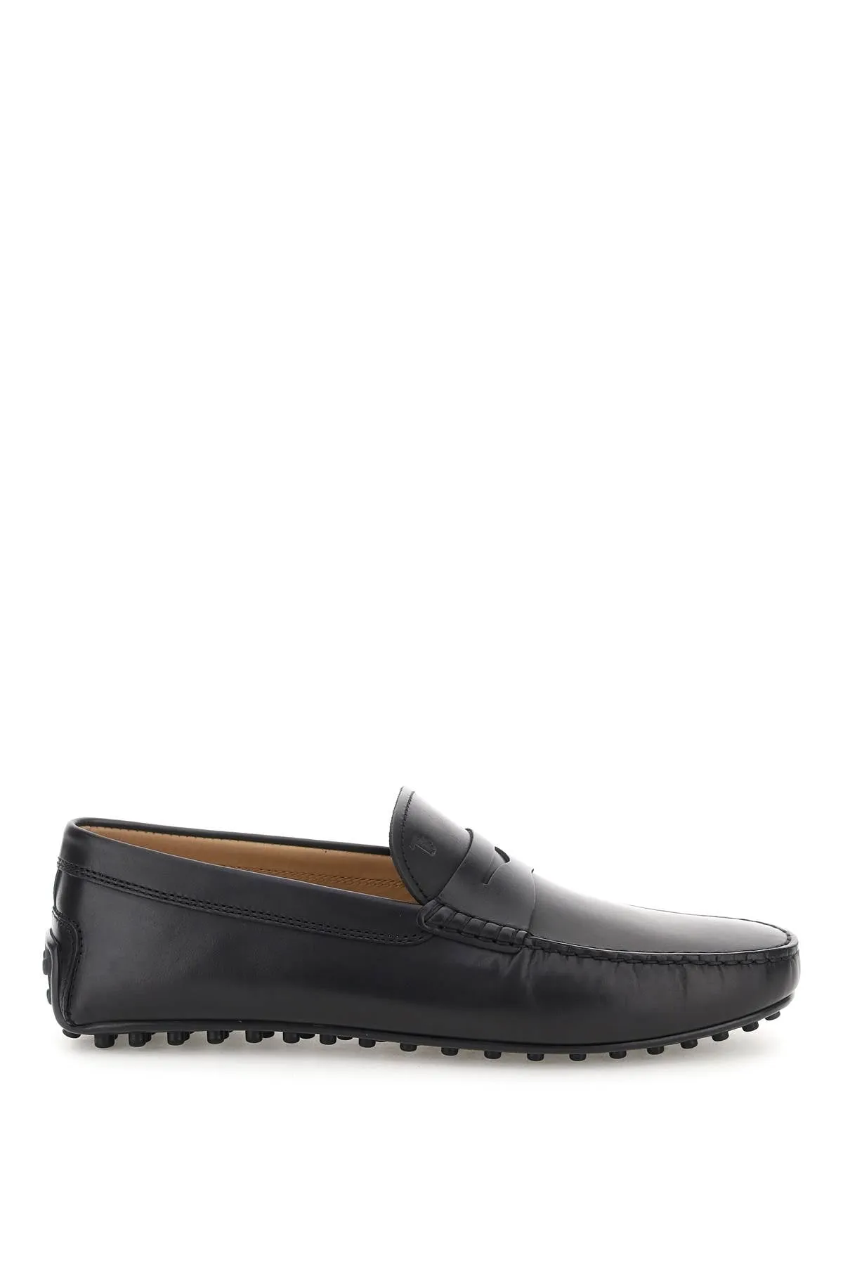 Tod's leather gommino driver loafers