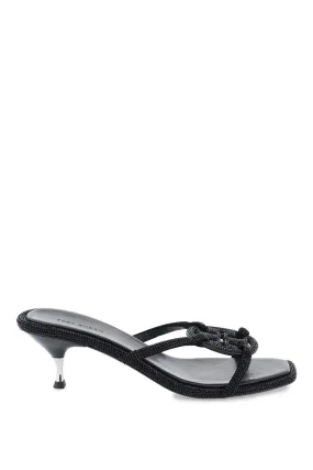 Tory burch miller geo bombé pavé sandals