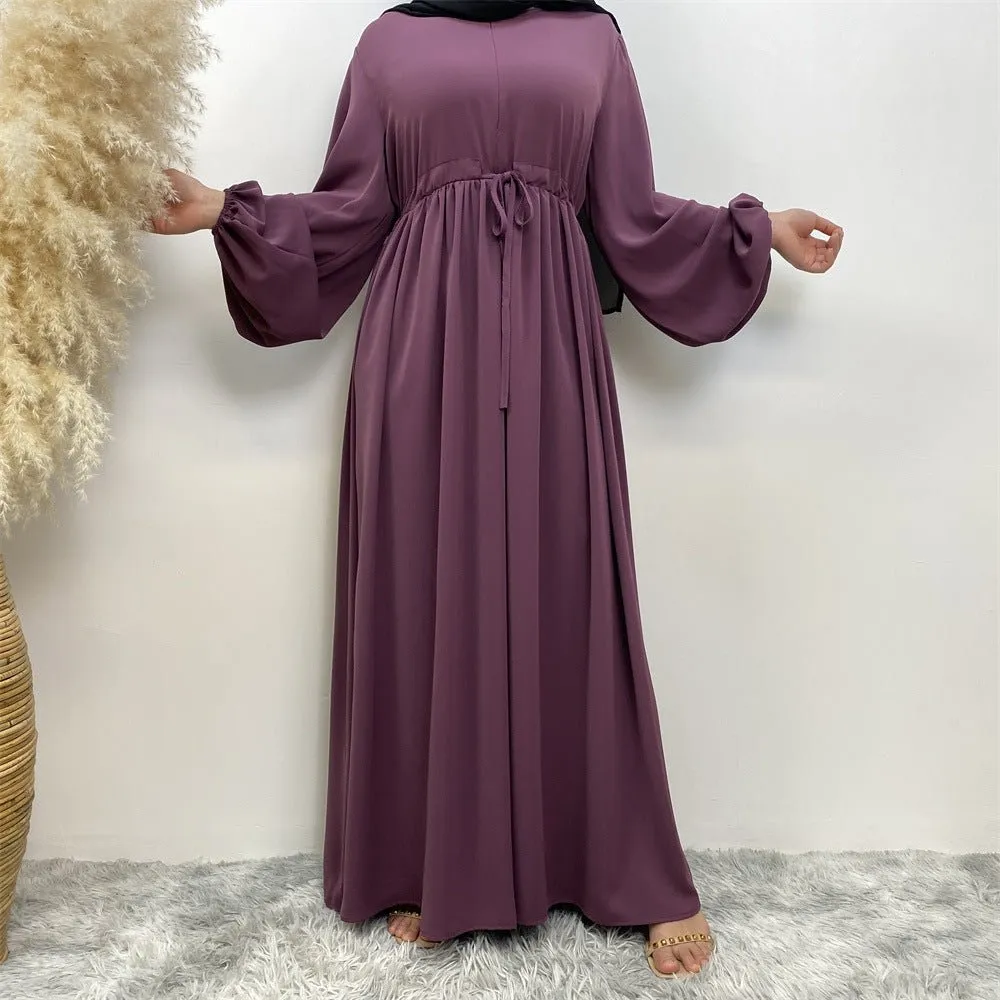 Versatile Stretchy Cuff Abaya (MA085)