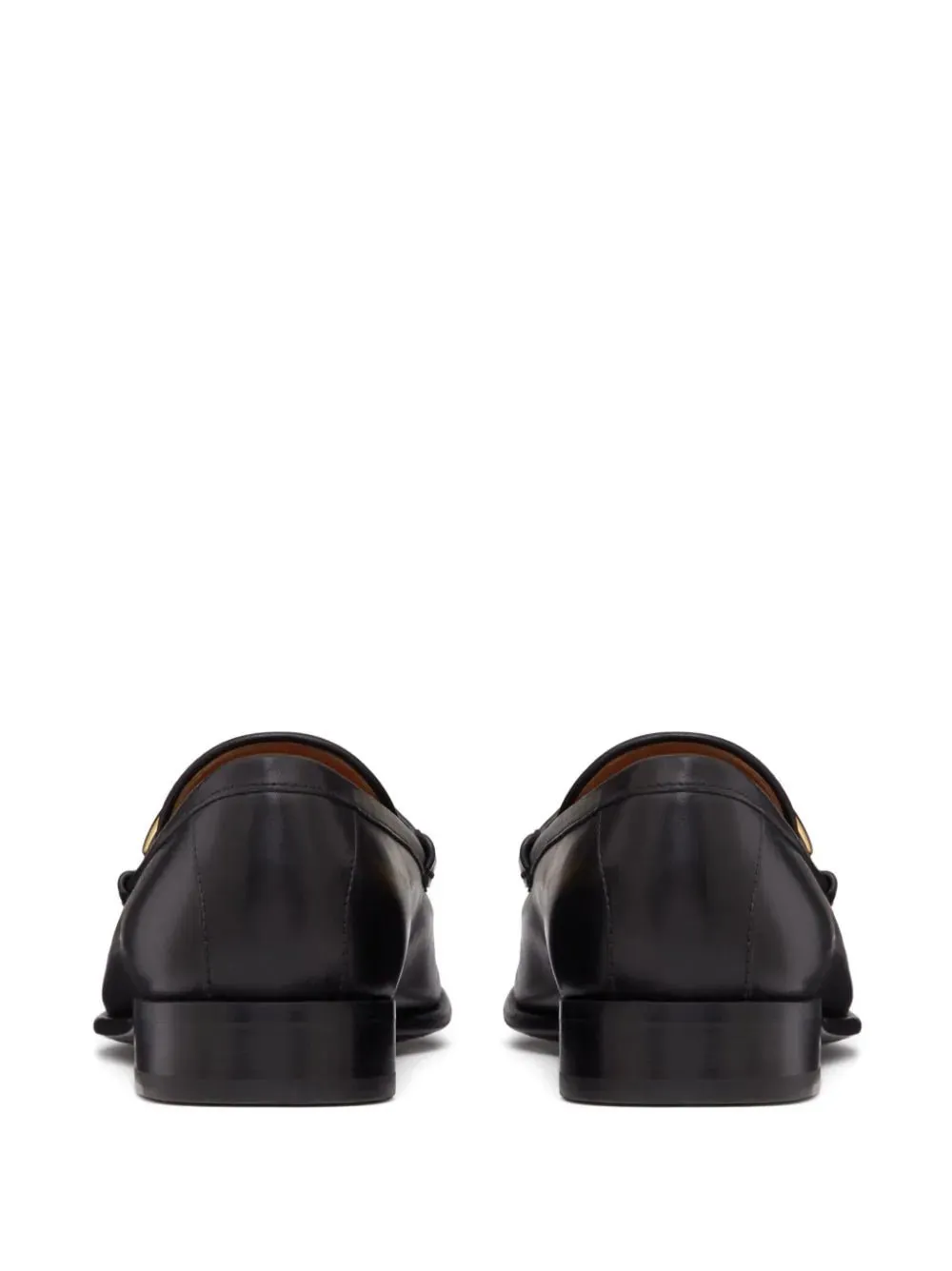 VLogo Moon leather loafers