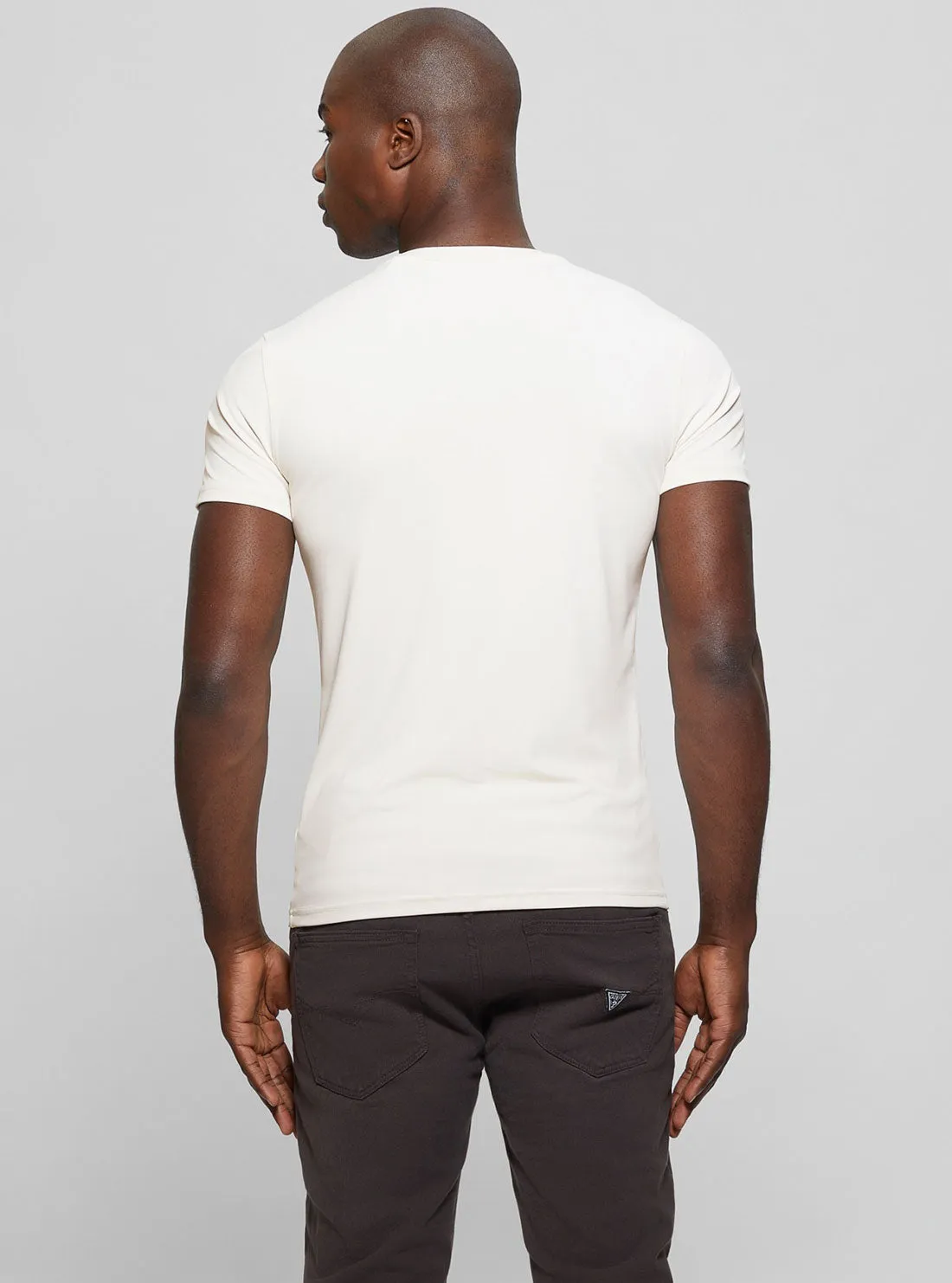 White Tech Stretch T-Shirt