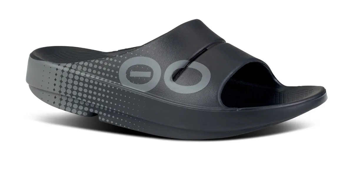 Women's OOahh Sport Slide Sandal - Black Matrix