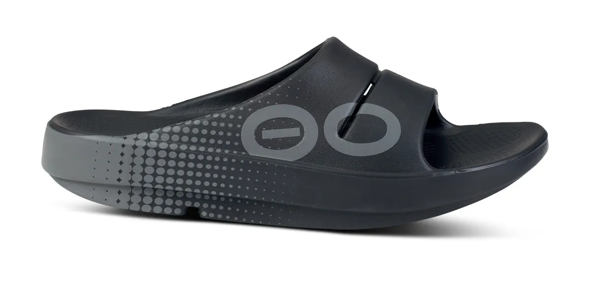 Women's OOahh Sport Slide Sandal - Black Matrix